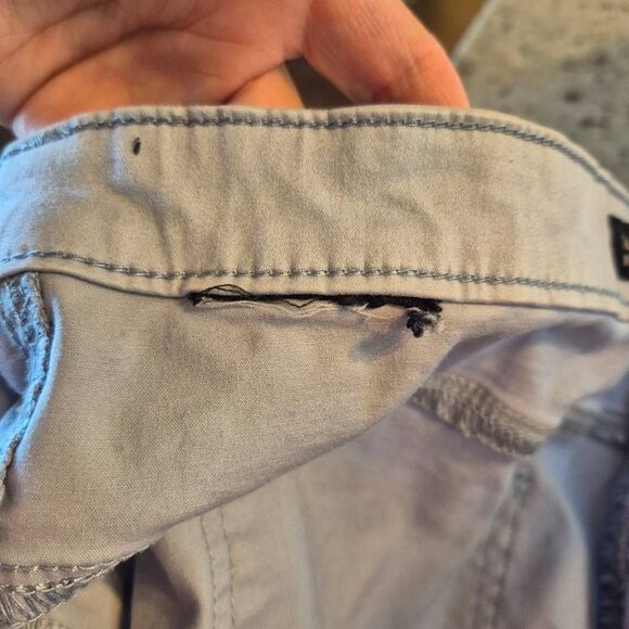 Buffalo David Bitton Women's Light Gray Cotton/Spandex Daily Mid-Rise Stretch Sk - Picture 12 of 12